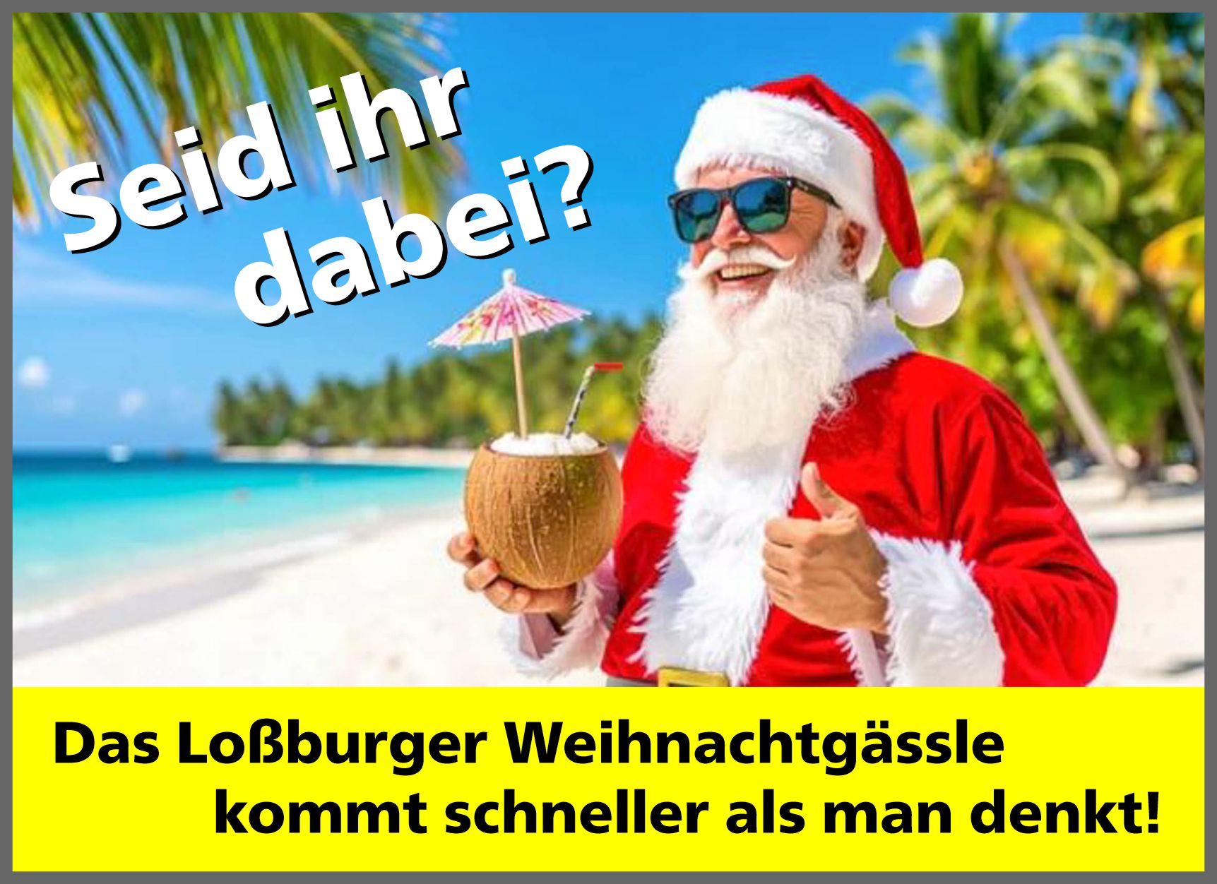 lossburger weihnachtsgaessle 2025